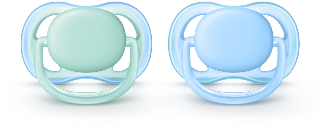 A light, breathable pacifier