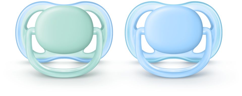 A light, breathable pacifier