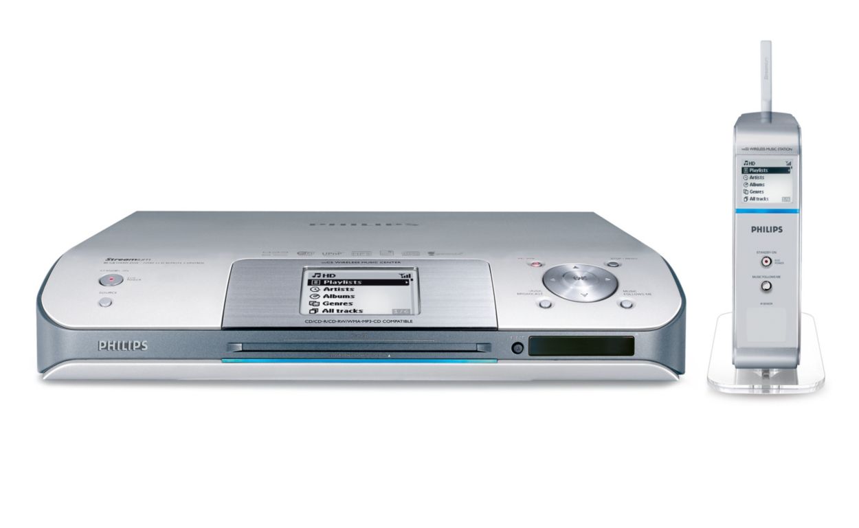 Access all your CDs in every room