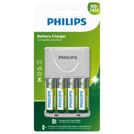 SCB2445NB/59 Rechargeables Carregador de pilhas