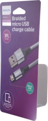 Premium braided cable with aluminum connectors