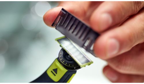 4 aufsteckbare Trimmaufsätze (1, 2, 3 und 5 mm)