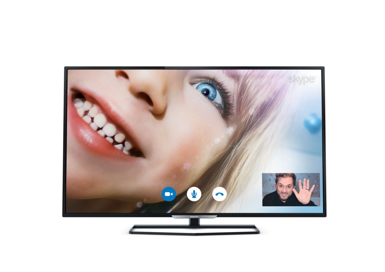 Televisor LED Full HD delgado