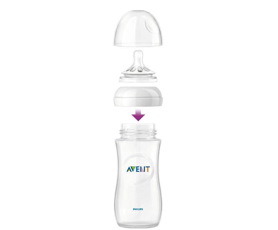 Avent biberón natural 330 ml SCF696/17- quickfarma