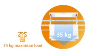 强悍提升力，可晾晒更多衣物