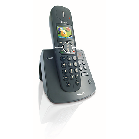 CD6451B/79  Cordless phone answer machine