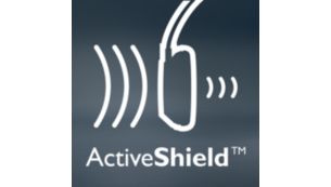 ActiveShield™-Geräuschreduzierung reduziert Geräusche um bis zu 97 %