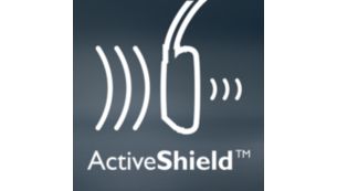 La tecnologia di cancellazione del rumore ActiveShield™ riduce fino al 97% del rumore