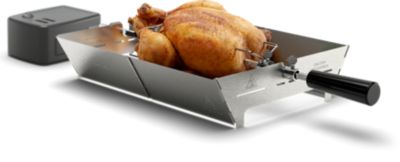 Philips Smokeless Rotisserie Grill Attachment in Black 