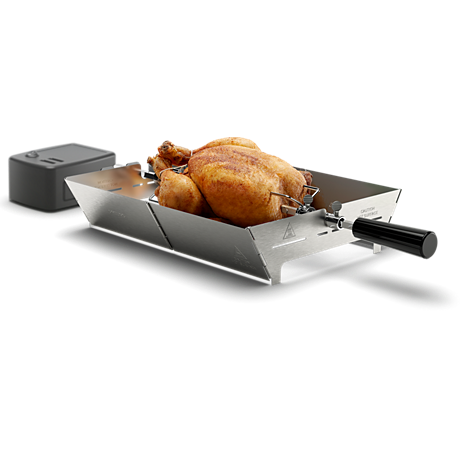 HD6971/00 Avance Collection Stainless Steel Rotisserie Accessory
