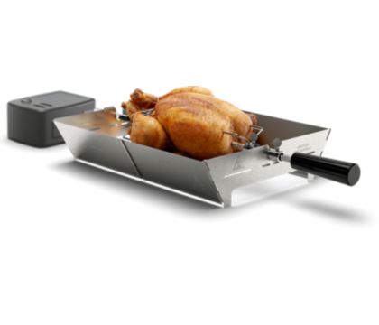 Avance Collection Stainless Steel Rotisserie Accessory HD6971/00