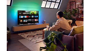 Un téléviseur exceptionnel. Une simplicité totale. Philips Smart TV.