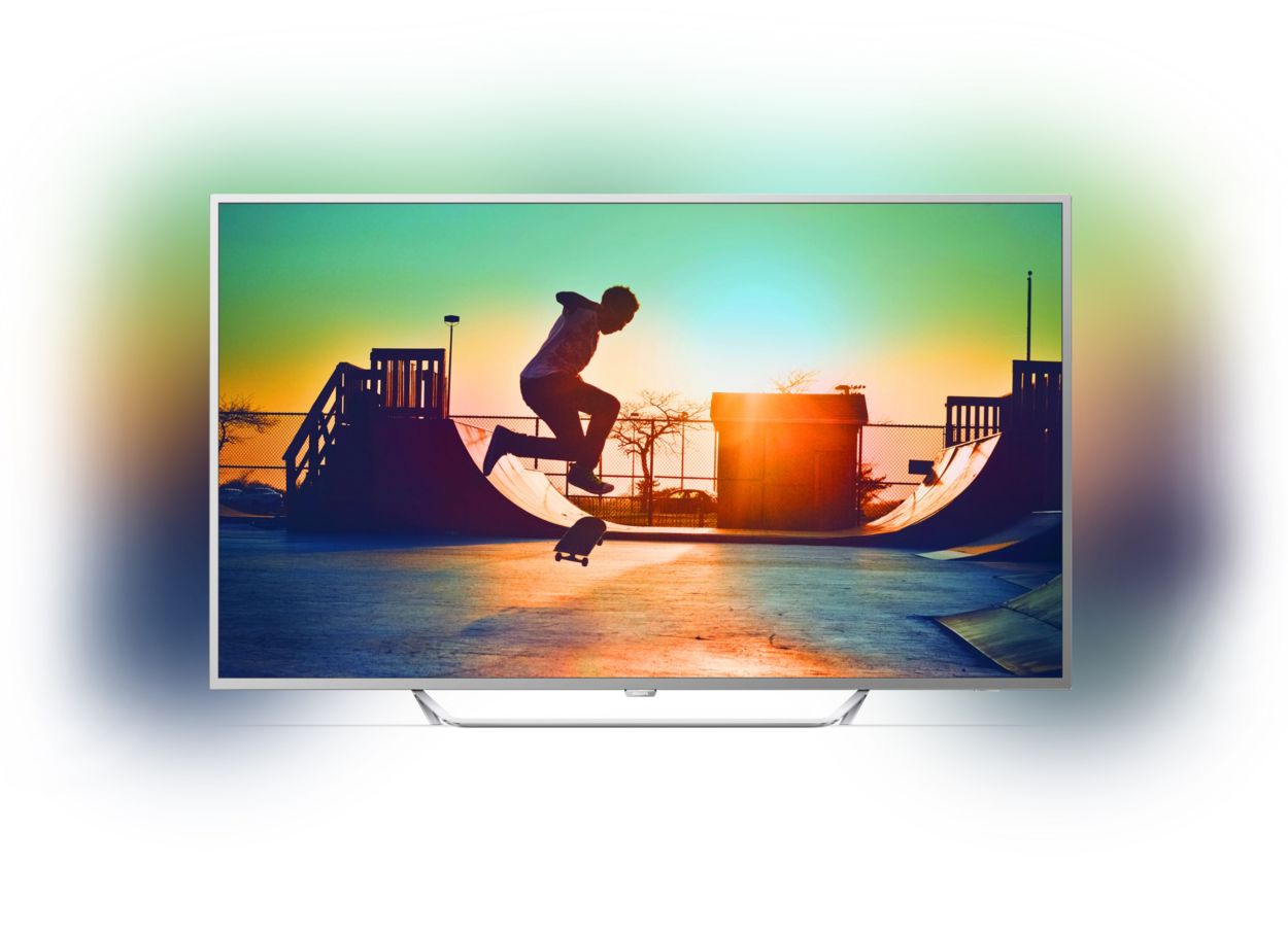 TV LED ultrafina 4K