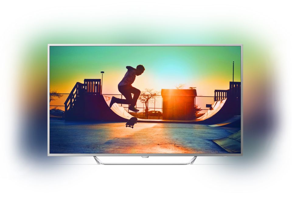 TV LED ultrafina 4K