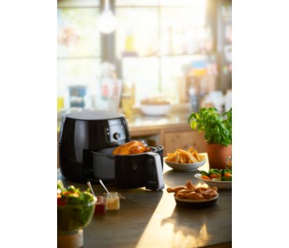 Philips Premium Airfryer XXL with Fat Removal Technology, Black, HD9630/98