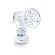 Manual breast pump