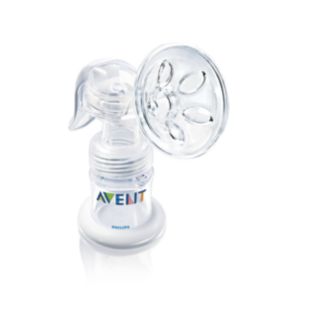 Manual breast pump