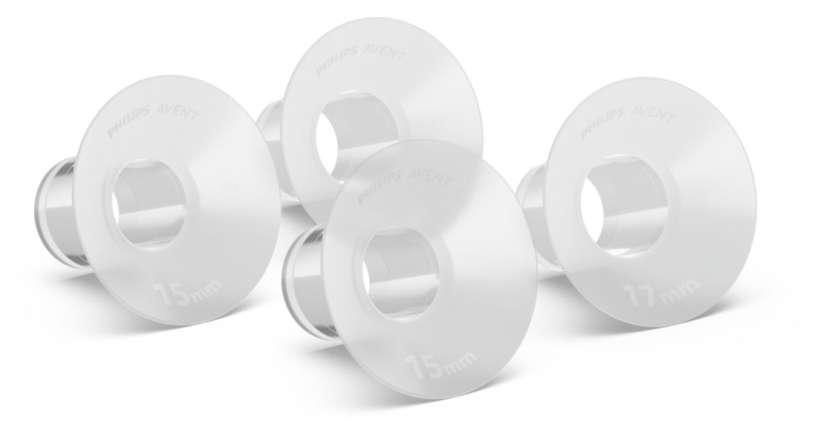 Philips Avent Hands-free Malé vložky do prsných nadstavcov SCF554/11 - hlavný produktový obrázok Philips