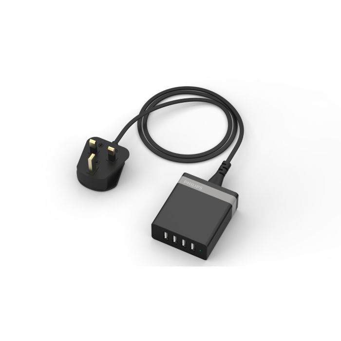 智能 4 端口 USB 座充
