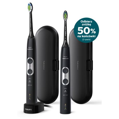 HX6870/34 Philips Sonicare ProtectiveClean 6100 Bielsze zęby, zdrowsze dziąsła