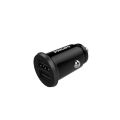 Avtomobilski polnilnik z 2 polnilnima vhodoma USB