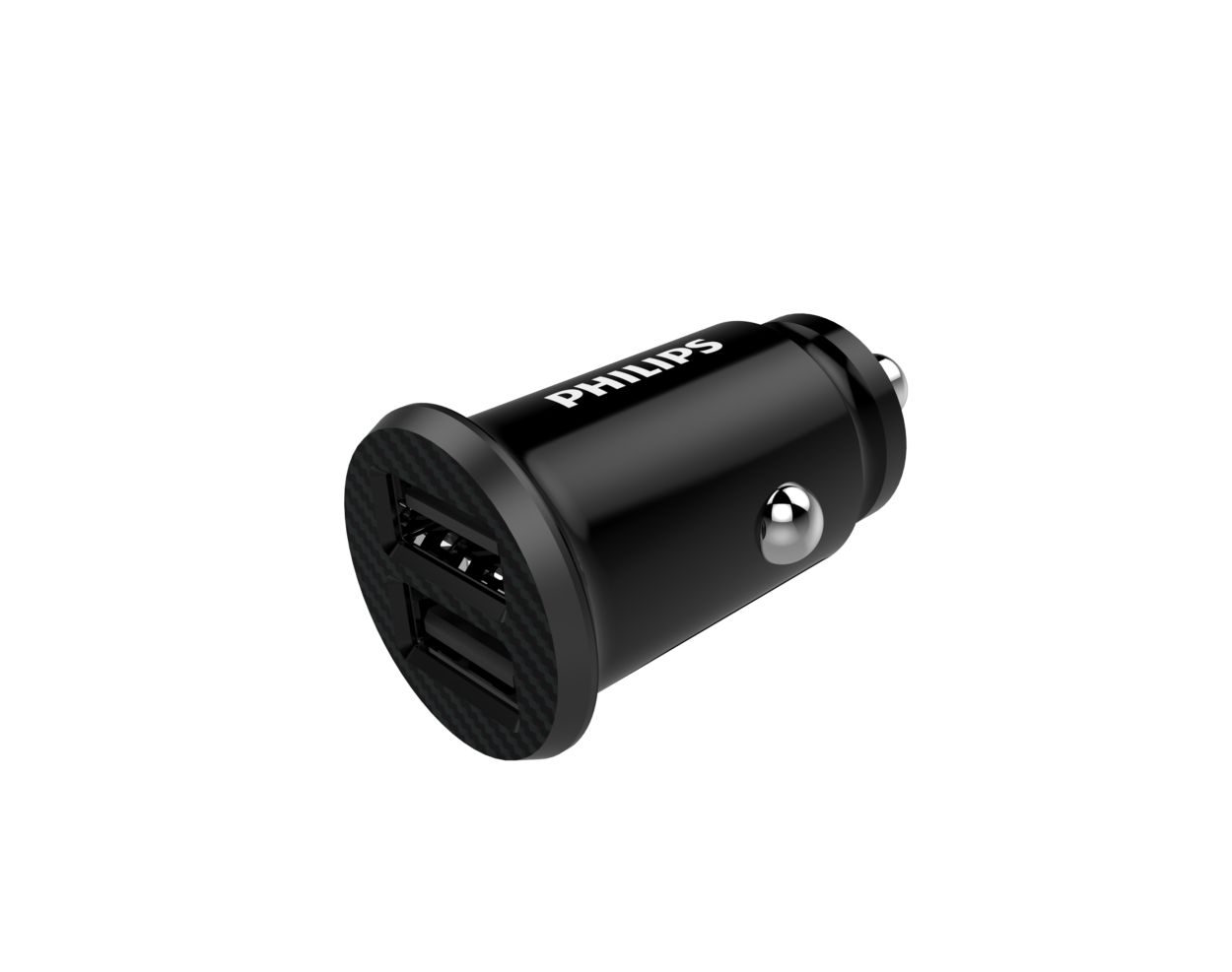 Car charger with 2 USB ports