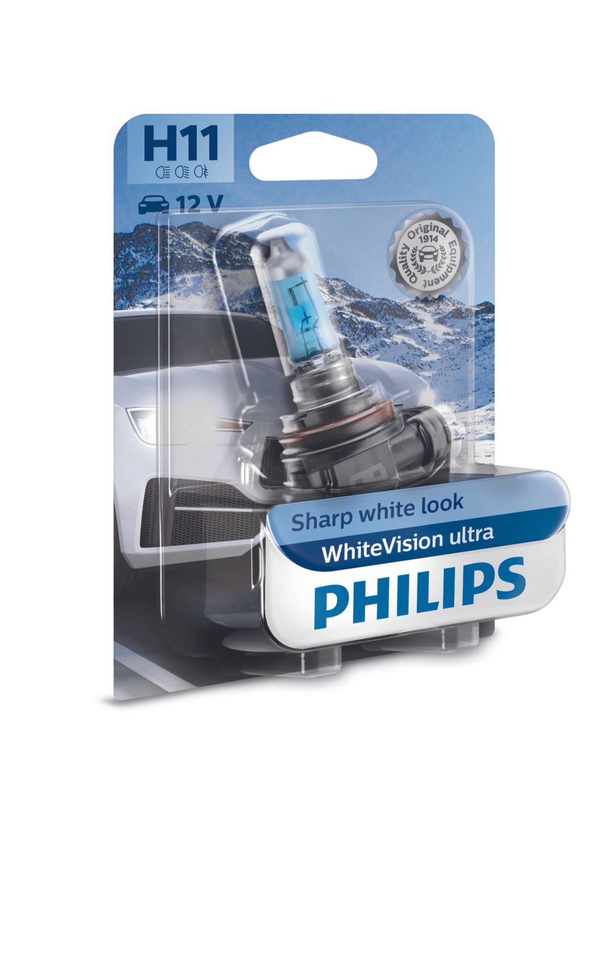 Bombilla Coche H11 Philips White Vision Ultra【22,90€ 】