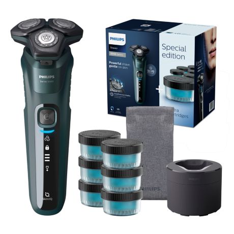 S5584/62 Shaver series 5000 Wet and Dry electric shaver