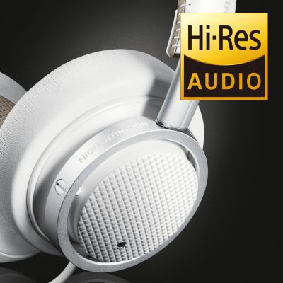 Audio met een hoge resolutie reproduceert muziek in haar puurste vorm