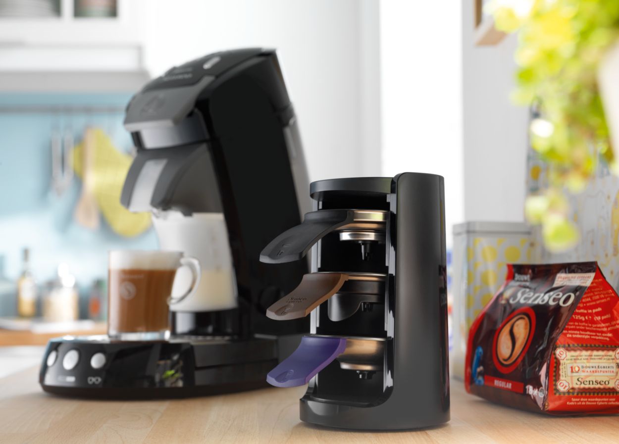 Latte Select Coffee pod machine HD7850 61 SENSEO