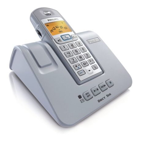 DECT5151S/21  DECT5151S Cordless phone answer machine