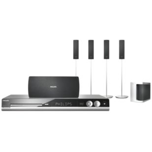 Sistema de cine en casa con DVD
