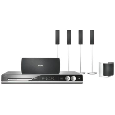 Sistema de cine en casa con DVD