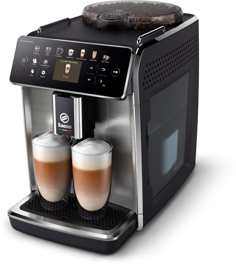 GranAroma Volautomatisch espressoapparaat SM6585/00 Saeco
