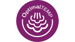 OptimalTEMP teknolojisi, ısı ayarı gerektirmez