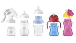 Совместимость с бутылочками и поильниками Philips Avent
