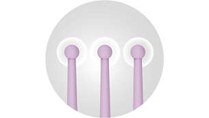 Seamless round bristle tip is gentle to hair & scalp