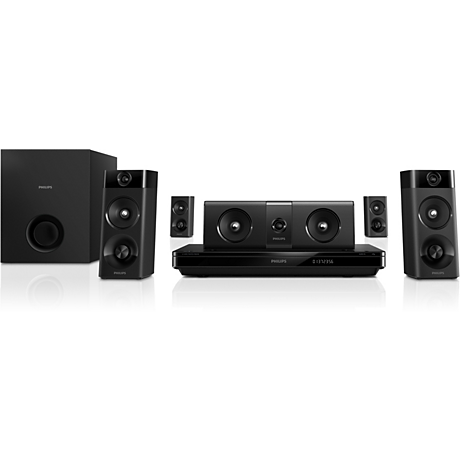 HTB5510D/98  5.1 3D Blu-ray Home theater