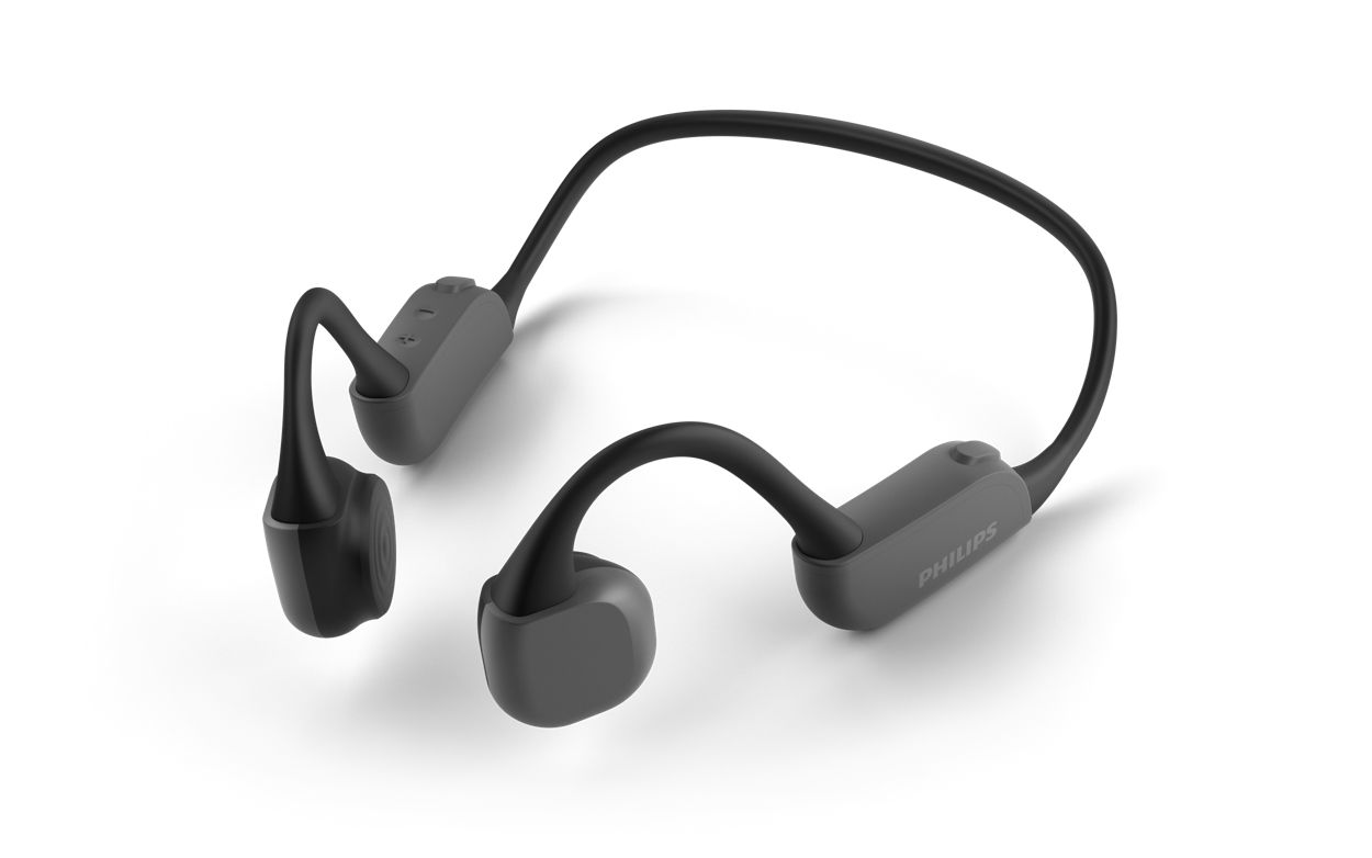 【新品•未使用】PHILIPS｜WIRELESS EARPHONE⭐︎Gold Philips BT54 Wireless Sport Ear clip Earphones 18H Battery