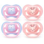 A light, breathable pacifier.