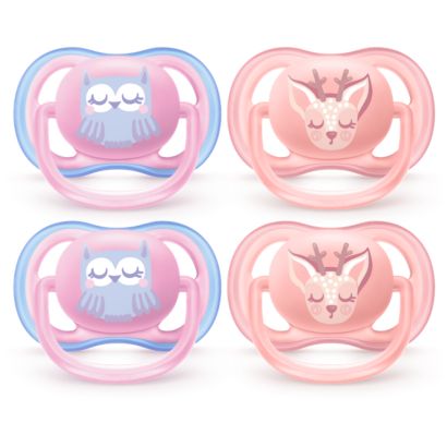 A light, breathable pacifier.