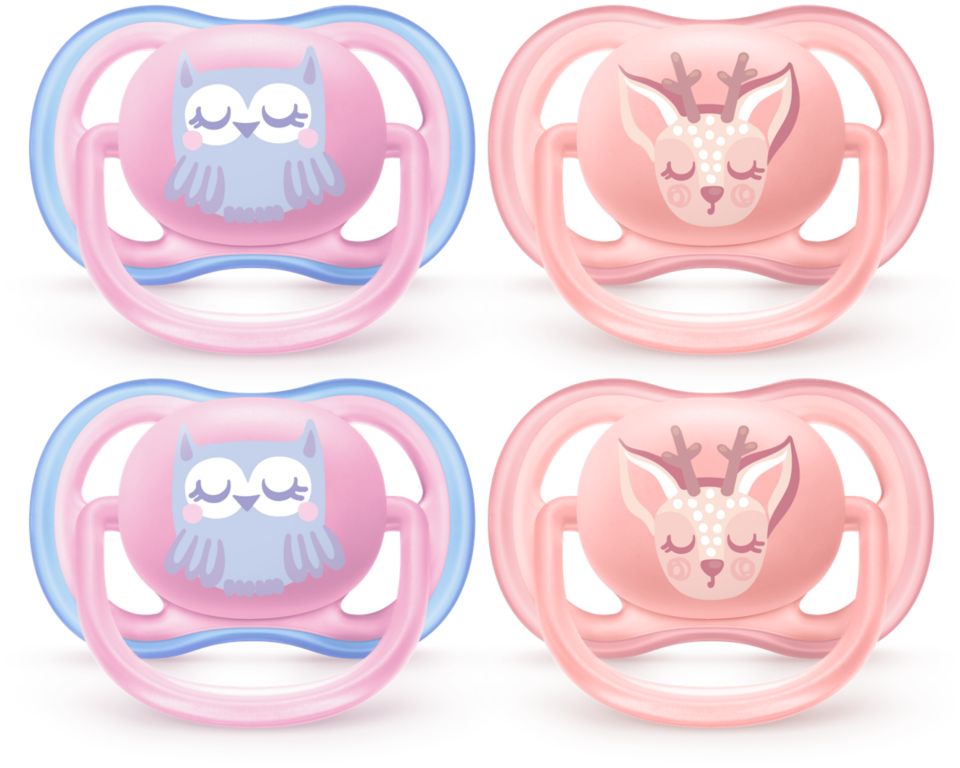 A light, breathable pacifier.