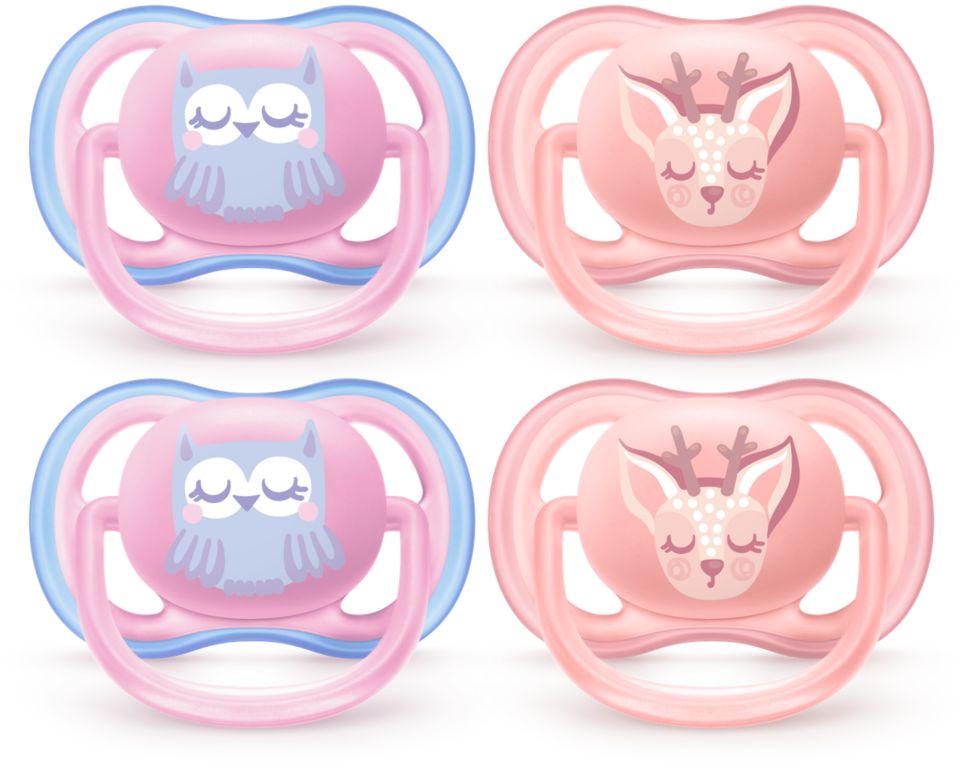 A light, breathable pacifier.