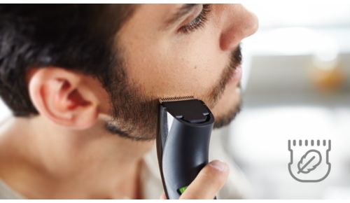 Skin-friendly blades for zero trim