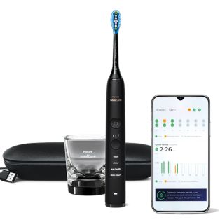 Sonicare DiamondClean 9000 Elektrische Schallzahnbürste mit App - Schwarz