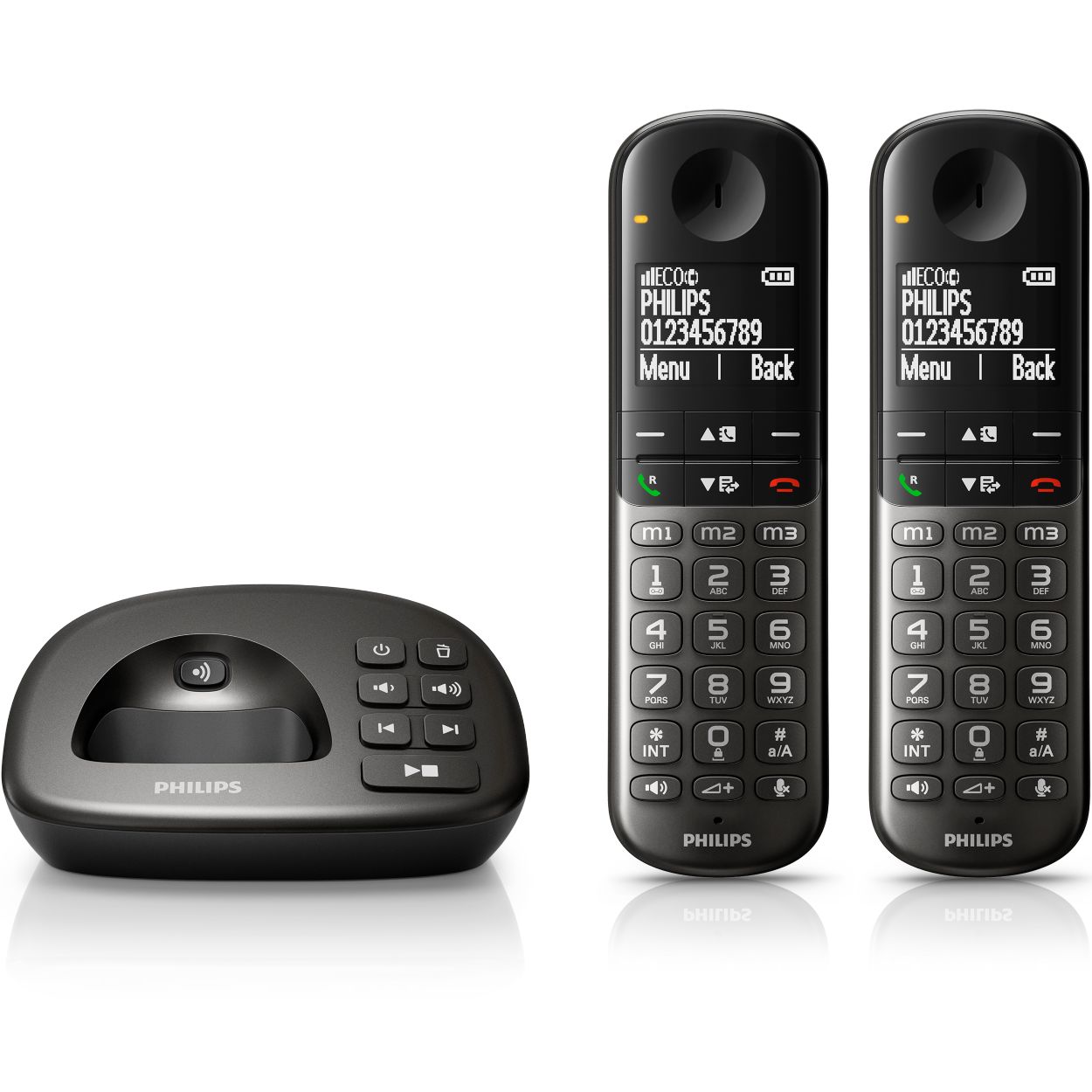 SoClear Téléphone fixe sans fil avec répondeur XL3951S/38