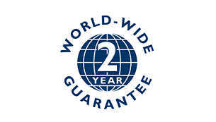 2 jaar wereldwijde garantie