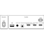 Su iš priekio sklindančiu garsu