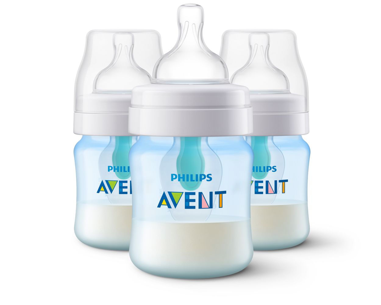 PHILIPS AVENT Biberón PP Natural Azul 125 ml