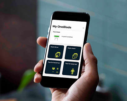 Philips OneBlade Aplikace DailyCare
